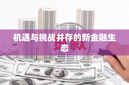 庄浪机遇与挑战并存的新金融生态