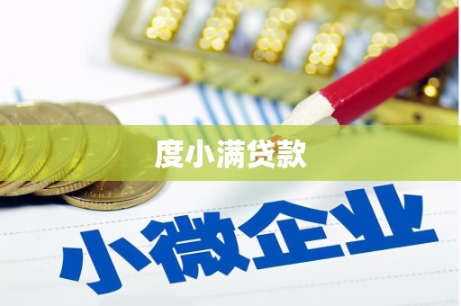 庄浪度小满贷款