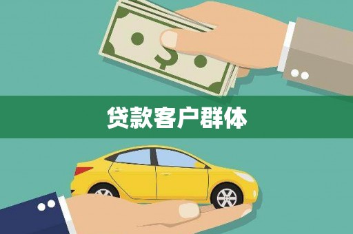 庄浪贷款客户群体