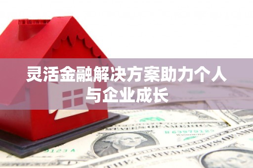 庄浪灵活金融解决方案助力个人与企业成长