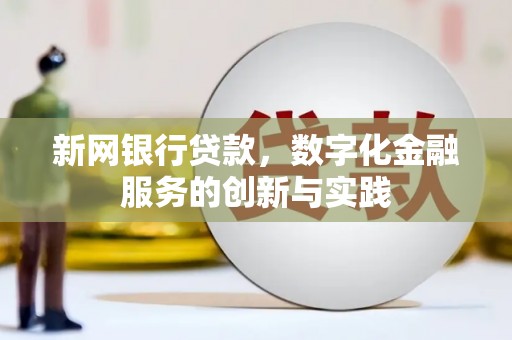 庄浪新网银行贷款，数字化金融服务的创新与实践