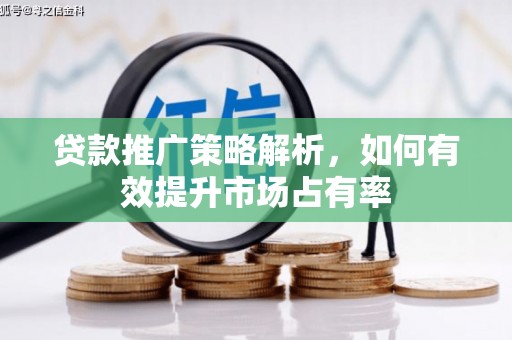 庄浪贷款推广策略解析，如何有效提升市场占有率