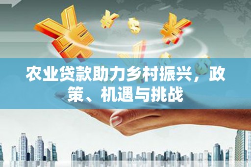 庄浪农业贷款助力乡村振兴，政策、机遇与挑战