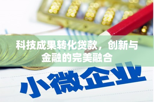 庄浪科技成果转化贷款，创新与金融的完美融合