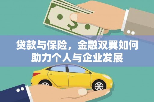 庄浪贷款与保险，金融双翼如何助力个人与企业发展