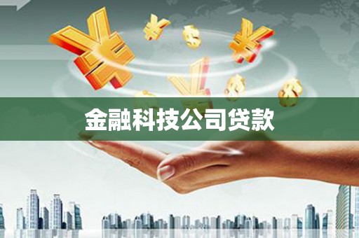 庄浪金融科技公司贷款