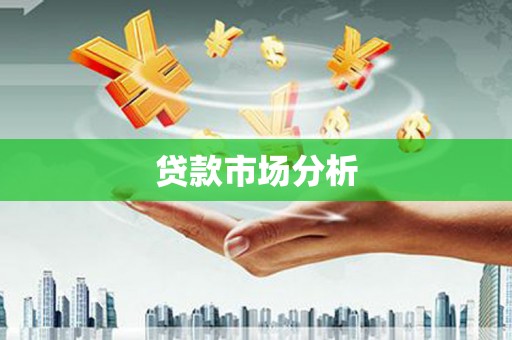 庄浪贷款市场分析