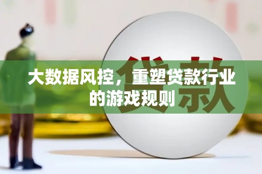 庄浪大数据风控，重塑贷款行业的游戏规则