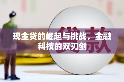庄浪现金贷的崛起与挑战，金融科技的双刃剑