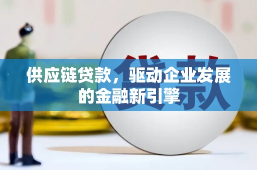 庄浪供应链贷款，驱动企业发展的金融新引擎