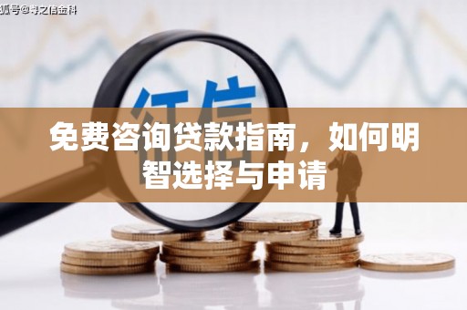 庄浪免费咨询贷款指南，如何明智选择与申请