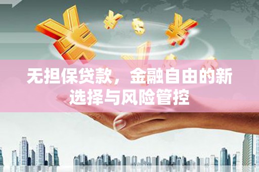 庄浪无担保贷款，金融自由的新选择与风险管控