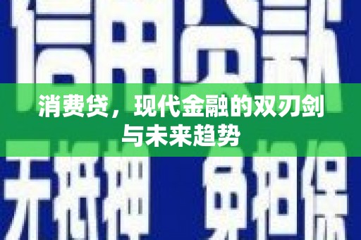 庄浪消费贷，现代金融的双刃剑与未来趋势