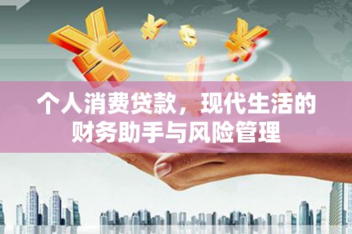 庄浪个人消费贷款，现代生活的财务助手与风险管理