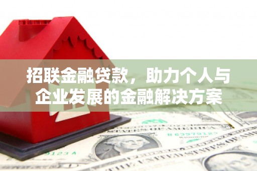 庄浪招联金融贷款，助力个人与企业发展的金融解决方案