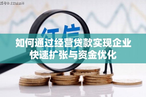 庄浪如何通过经营贷款实现企业快速扩张与资金优化
