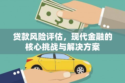庄浪贷款风险评估，现代金融的核心挑战与解决方案