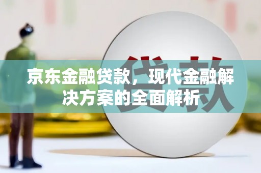 庄浪京东金融贷款，现代金融解决方案的全面解析