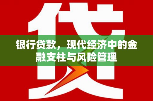 庄浪银行贷款，现代经济中的金融支柱与风险管理