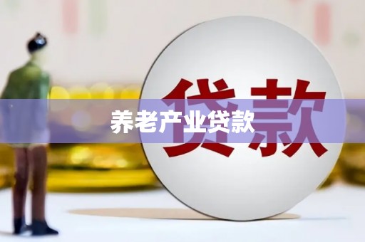 庄浪养老产业贷款