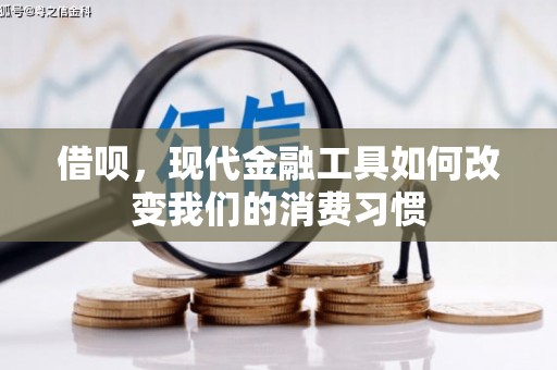 庄浪借呗，现代金融工具如何改变我们的消费习惯