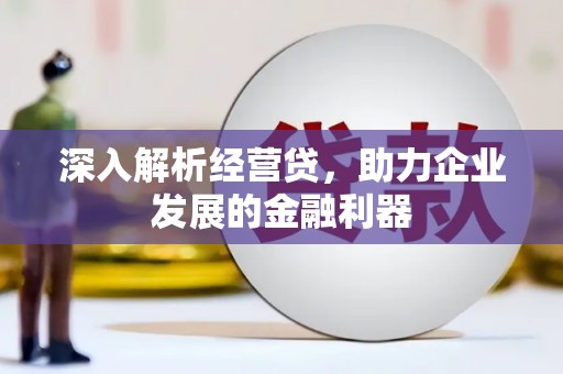 庄浪深入解析经营贷，助力企业发展的金融利器
