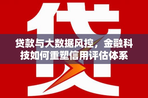 庄浪贷款与大数据风控，金融科技如何重塑信用评估体系
