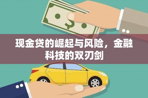 庄浪现金贷的崛起与风险，金融科技的双刃剑