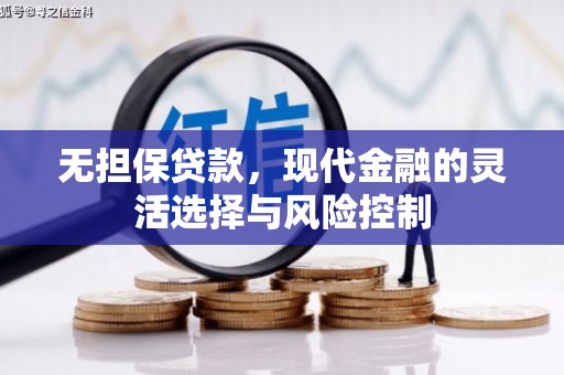 庄浪无担保贷款，现代金融的灵活选择与风险控制