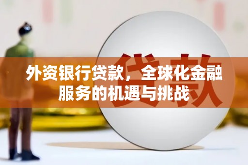 庄浪外资银行贷款，全球化金融服务的机遇与挑战