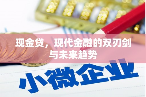 庄浪现金贷，现代金融的双刃剑与未来趋势