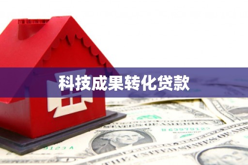 庄浪科技成果转化贷款