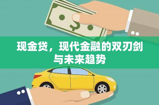 庄浪现金贷，现代金融的双刃剑与未来趋势
