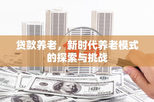 庄浪贷款养老，新时代养老模式的探索与挑战