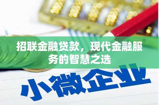 庄浪招联金融贷款，现代金融服务的智慧之选
