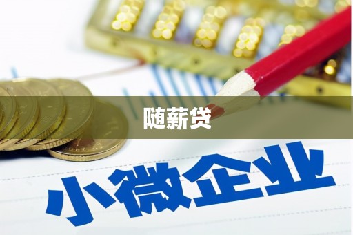 庄浪随薪贷