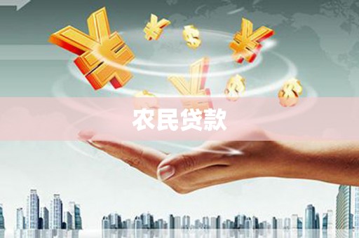 庄浪农民贷款
