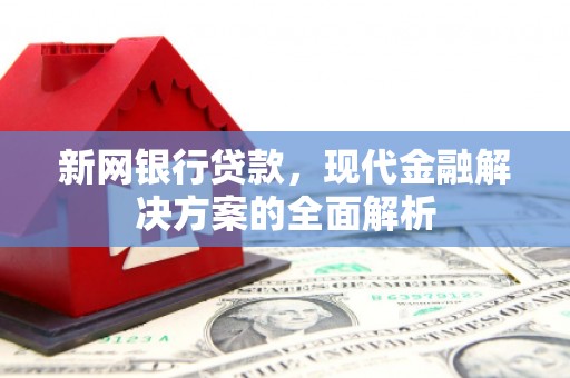 庄浪新网银行贷款，现代金融解决方案的全面解析