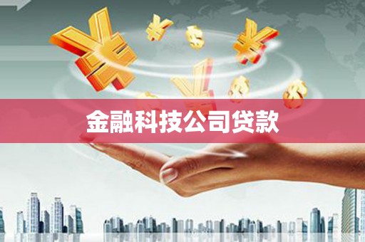 庄浪金融科技公司贷款