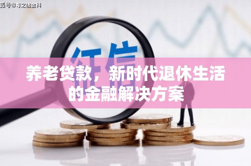 庄浪养老贷款，新时代退休生活的金融解决方案