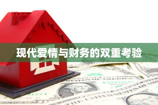 庄浪现代爱情与财务的双重考验