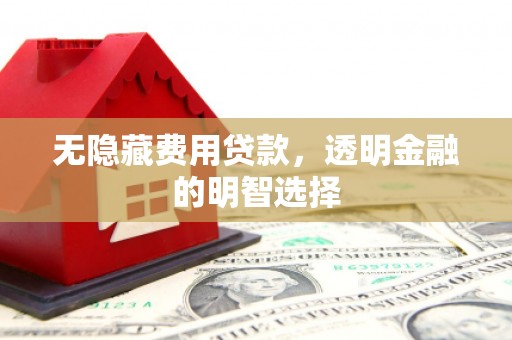 庄浪无隐藏费用贷款，透明金融的明智选择