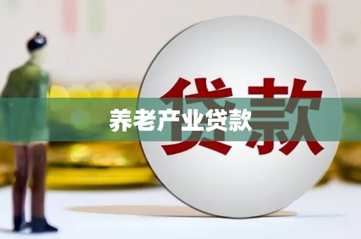 庄浪养老产业贷款