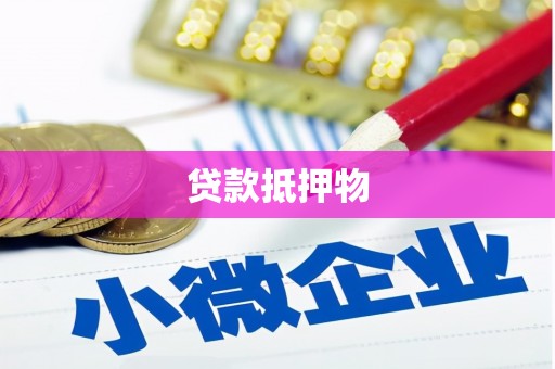 庄浪贷款抵押物