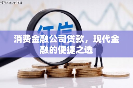 庄浪消费金融公司贷款，现代金融的便捷之选
