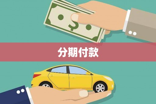 庄浪分期付款