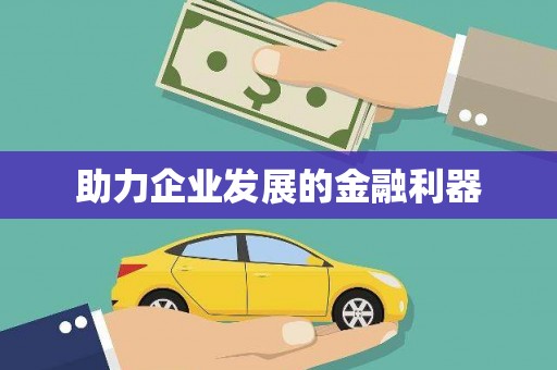 庄浪助力企业发展的金融利器