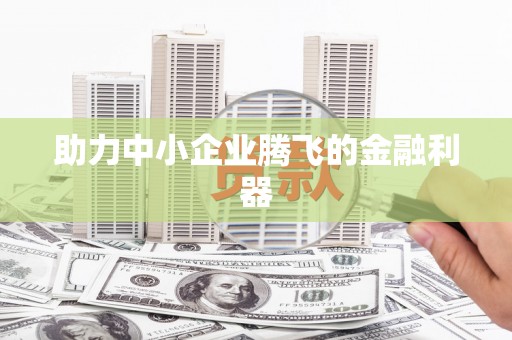 庄浪助力中小企业腾飞的金融利器