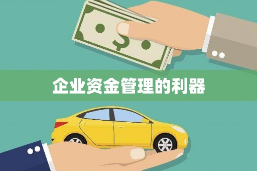 庄浪企业资金管理的利器