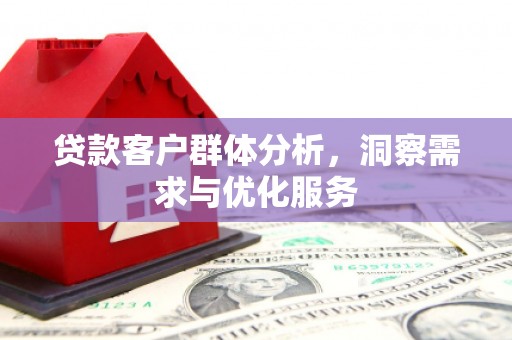 庄浪贷款客户群体分析，洞察需求与优化服务